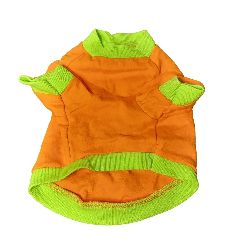 Dog‎ Pumpkin Halloween Orange and Green Shirt